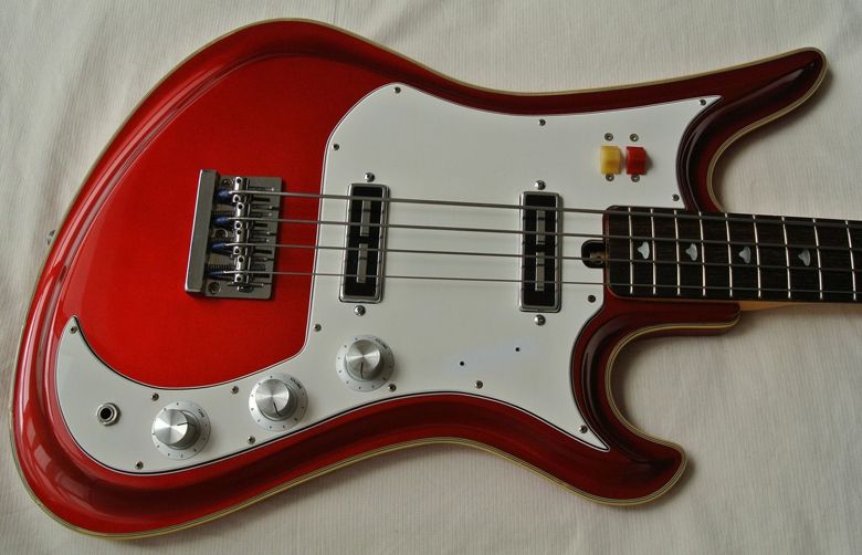 Teisco Spectrum Bass SPB-200 Metallic Blue Reissue (12/04